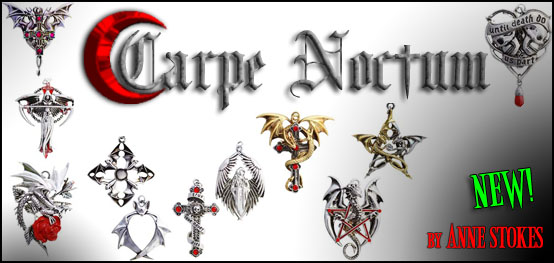 NEW! Carpe Noctum Pendants by Anne Stokes!