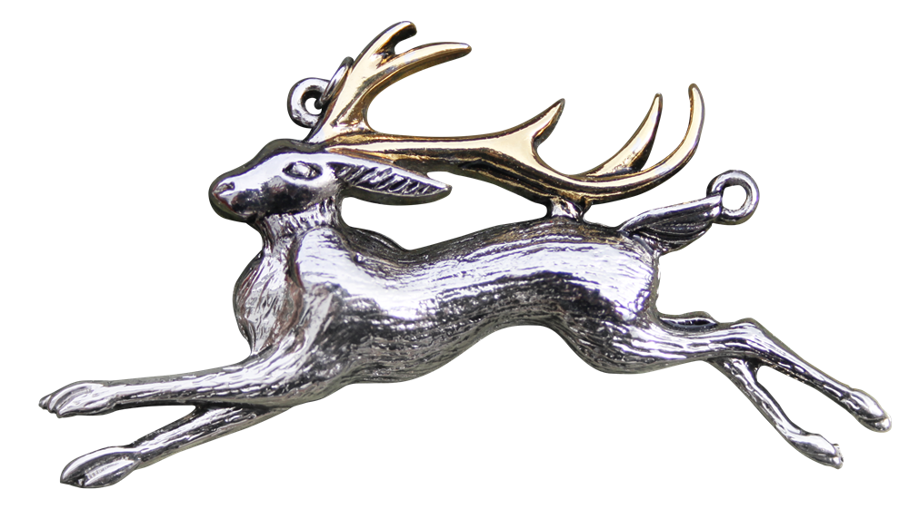 The Jackalope for Warrior's Strength PENDANT by Briar