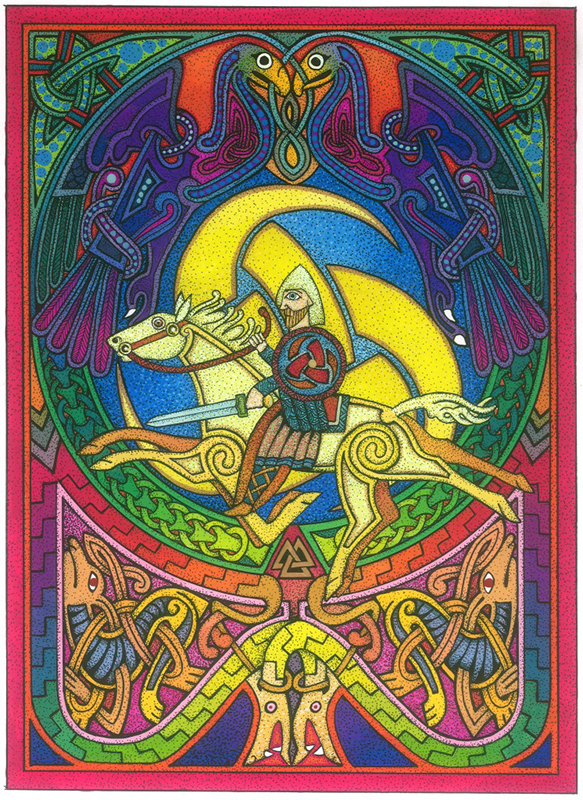 Odin Viking Card