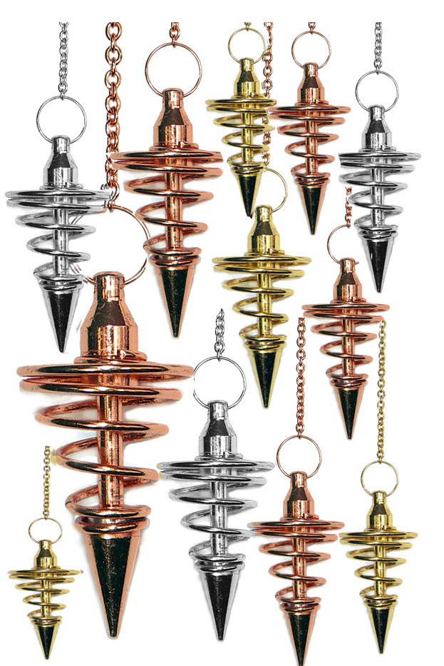 Assorted Spiral Pendulums (12 pcs)