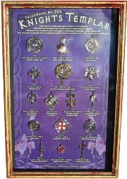 Talismans of the Knights Templar Display Board