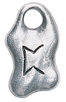Peorth Rune Charm for Luck in GAMEs of Chance