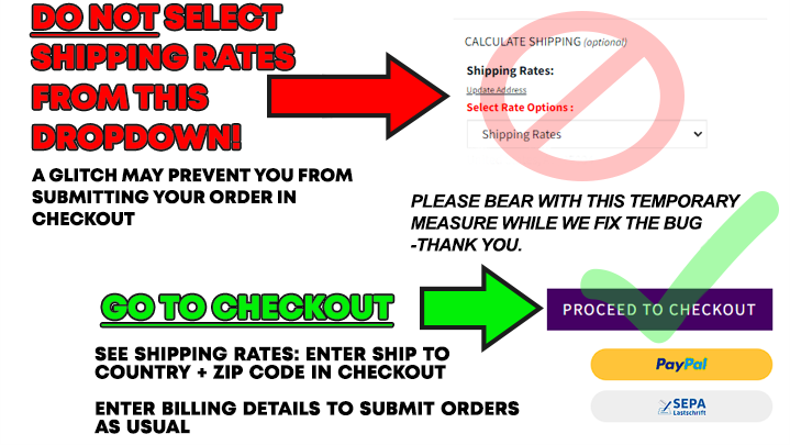 Checkout Glitch Instructions