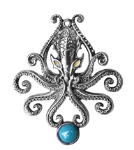 The Kraken for Wild Adventures PENDANT by Briar