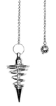 Silver Metal SPIRAL Pendulum
