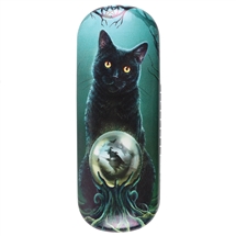 Rise of the Witches (BLACK Cat) Eye Glass Case by Lisa Parker