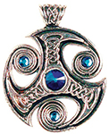 Jewelled Trefot Pendant for Creating Opportunities