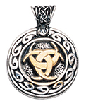 Moon Valknutr PENDANT for Realising One's Dreams