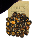 Tiger Eye Gemstone Runes