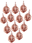Copper Round Treasure SPIRALS 100 pieces