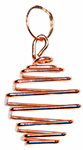 COPPER Square Treasure Spiral 12 pieces