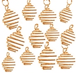 Copper Square Treasure SPIRALS 100 pieces